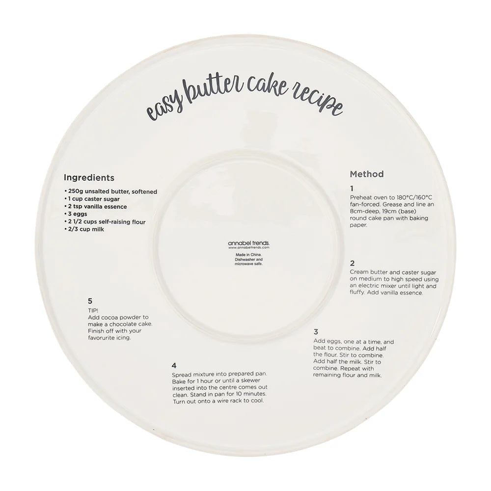 Serving Plate - Did Someone Say Cake?