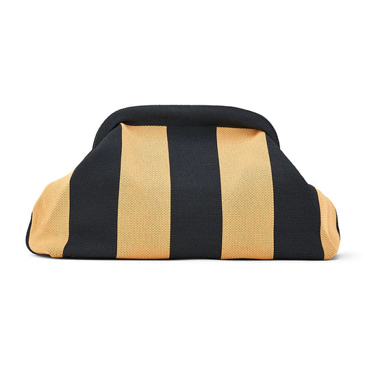 Dumpling Clutch - Blak/toffee