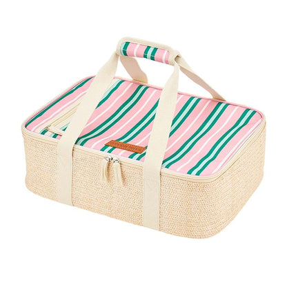 Picnic Make & Take - Pink & Green Stripe