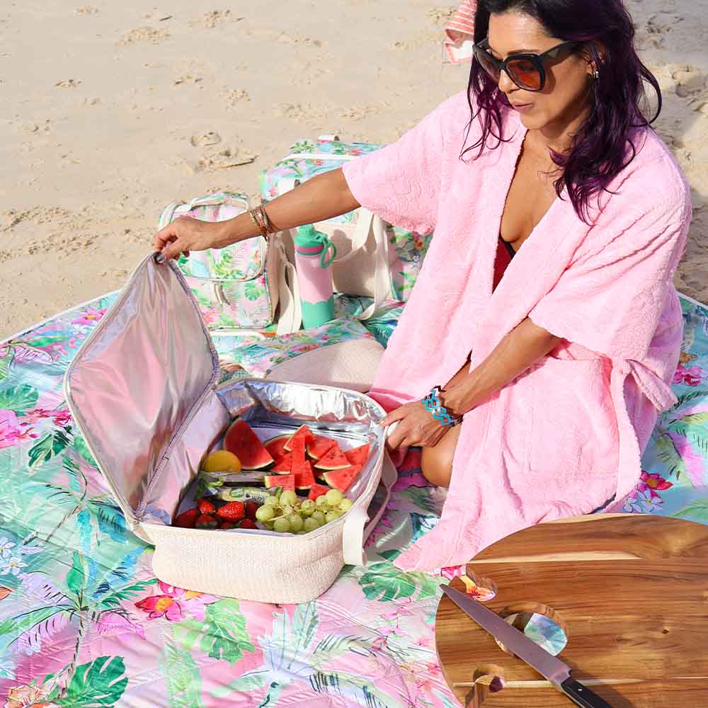 Picnic Make & Take Bag - Blue Oasis