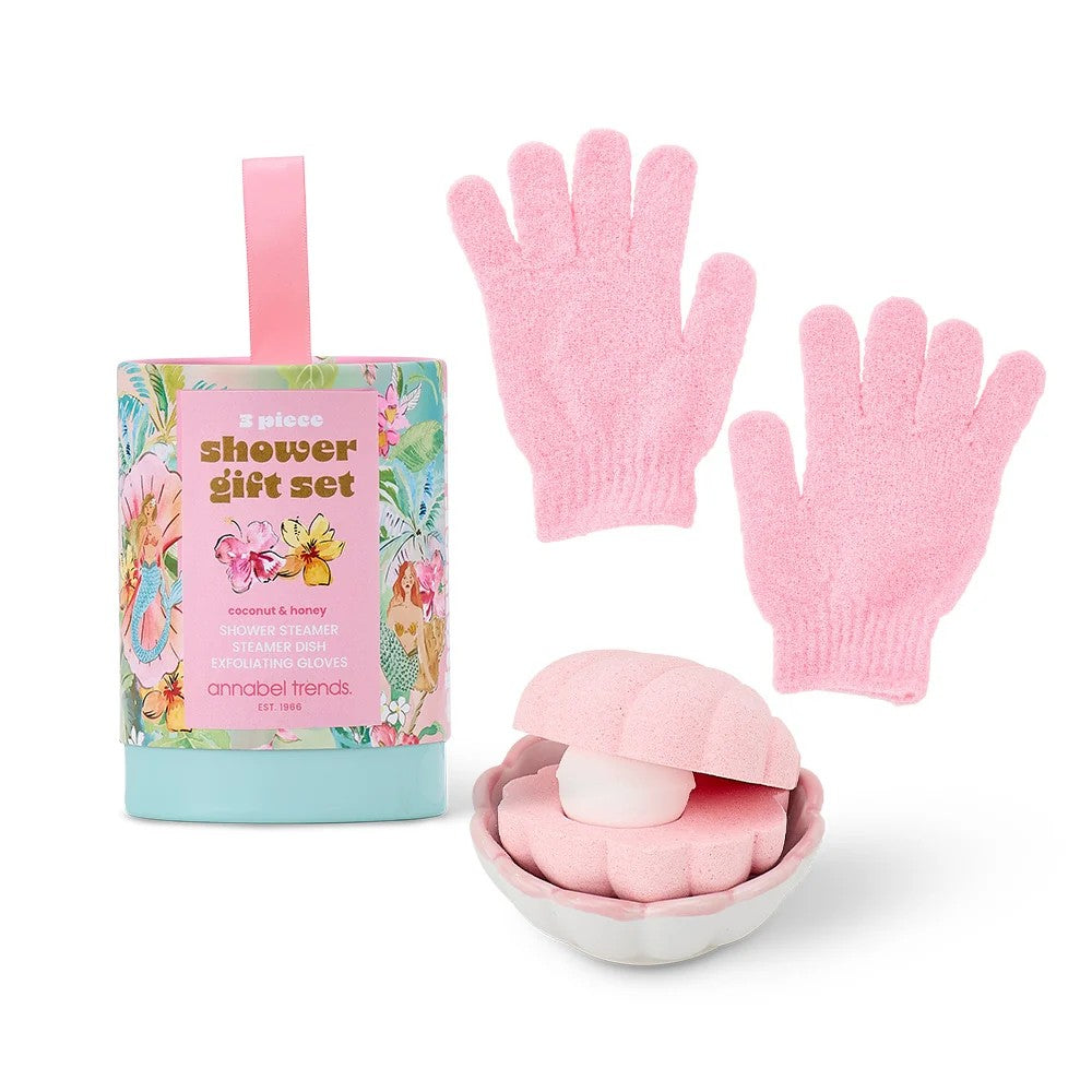 Tiki Island Shower Gift Set (3pc) - Annabel Trends