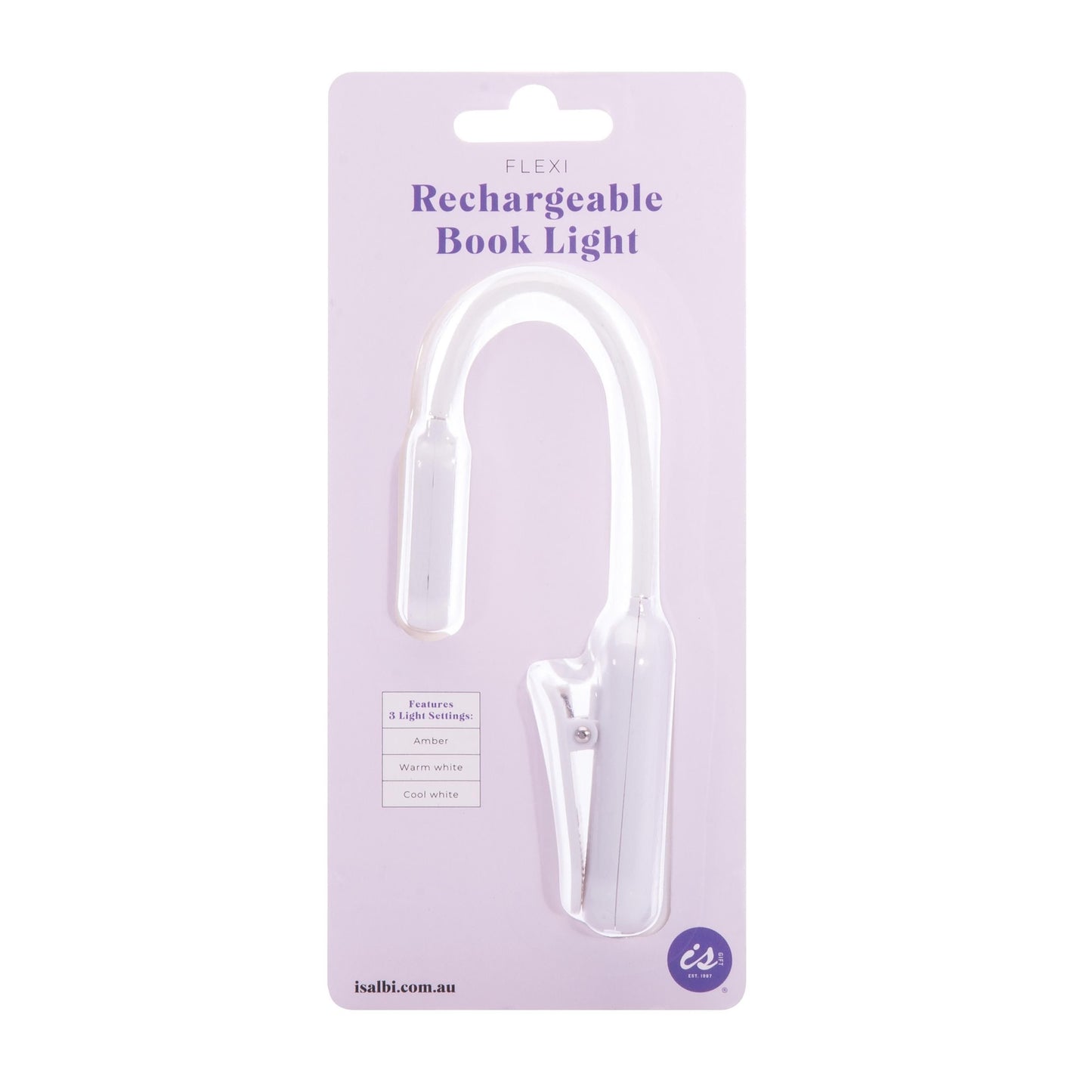 Flexi Clip On Book Light