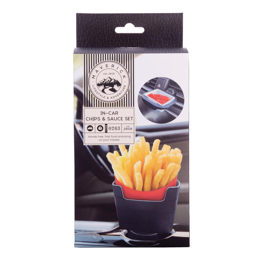 In Car Chips & Sauce Holder