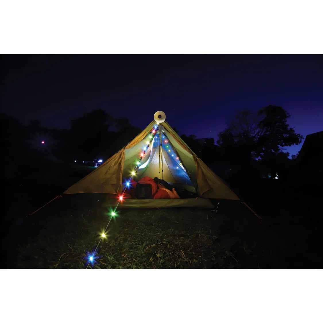 Retractable String Lights - Rainbow