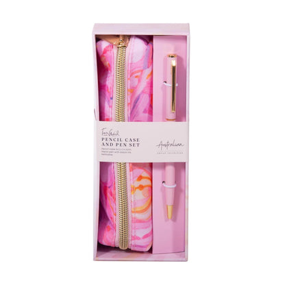 Pecil Case & Pen Set - Tara Axford