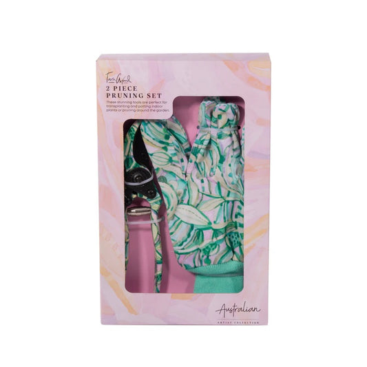 The Australian Collection Pruning 2pc Set-tara Axford Multi-coloured