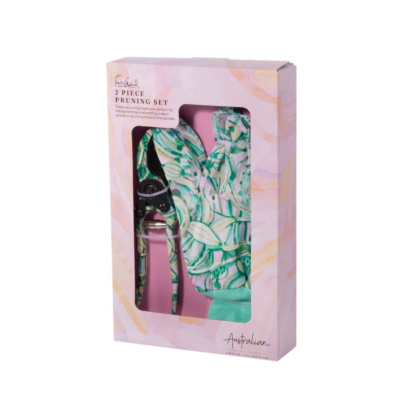 The Australian Collection Pruning 2pc Set-tara Axford Multi-coloured