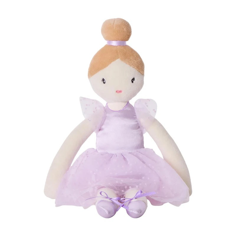 Clara & Friends Jasmine Plush Doll Purple 35cm