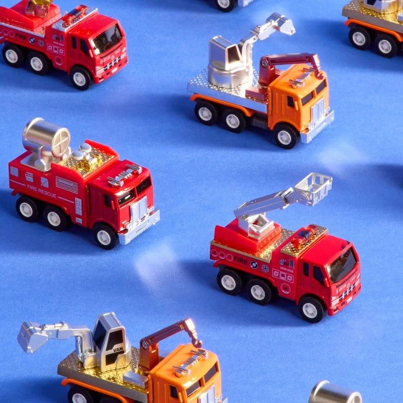 Pull Back Fire Trucks -assorted