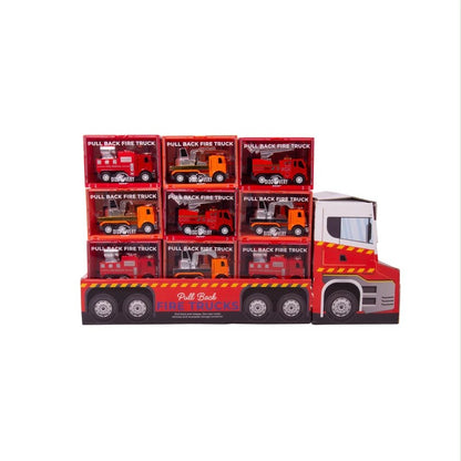 Pull Back Fire Trucks -assorted