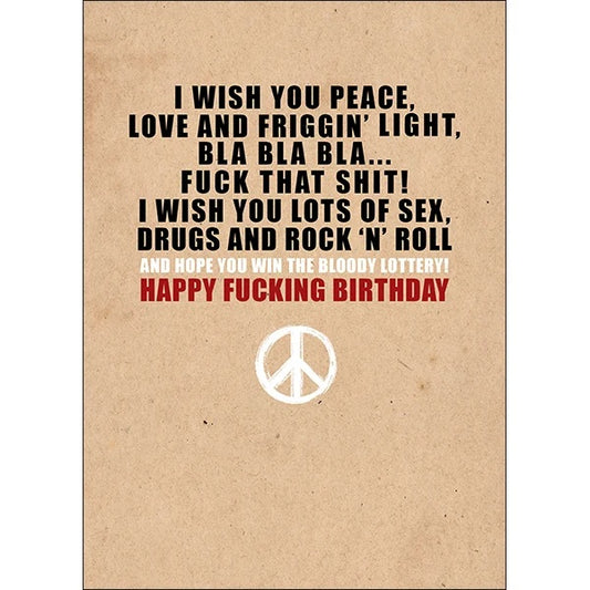 Defamations I Wish You Peace