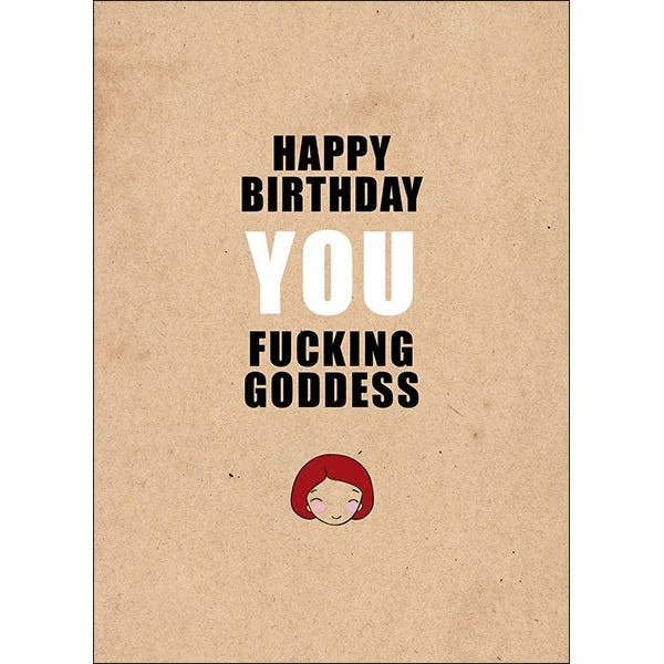 Defamations Happy Birthday You Fucking Goddess