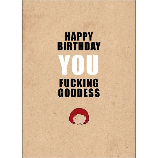 Defamations Happy Birthday You Fucking Goddess