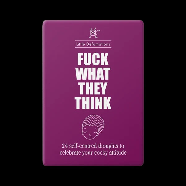 Little Defamations Fuck What They Think 24 Card Pk