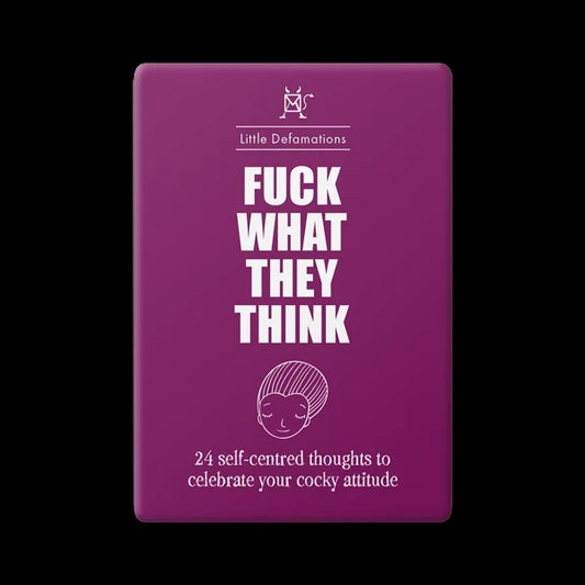Little Defamations Fuck What They Think 24 Card Pk