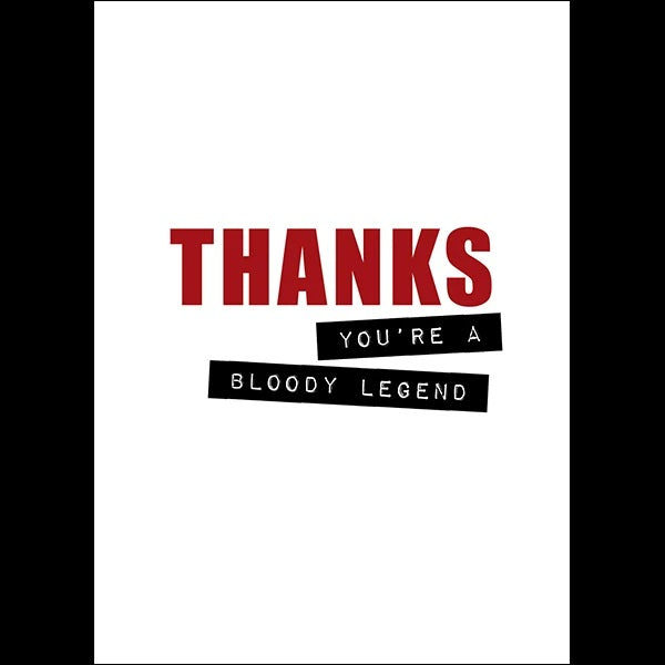 Def Thanks You're A Legend