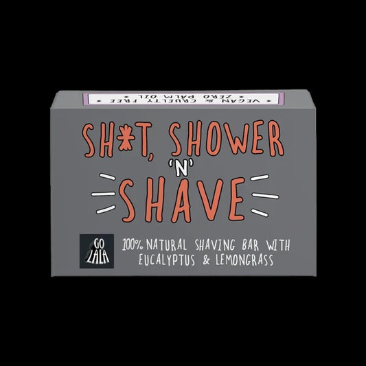 Sh*t Shower 'n' Shave - Go Lala Soap Bar - Defamations