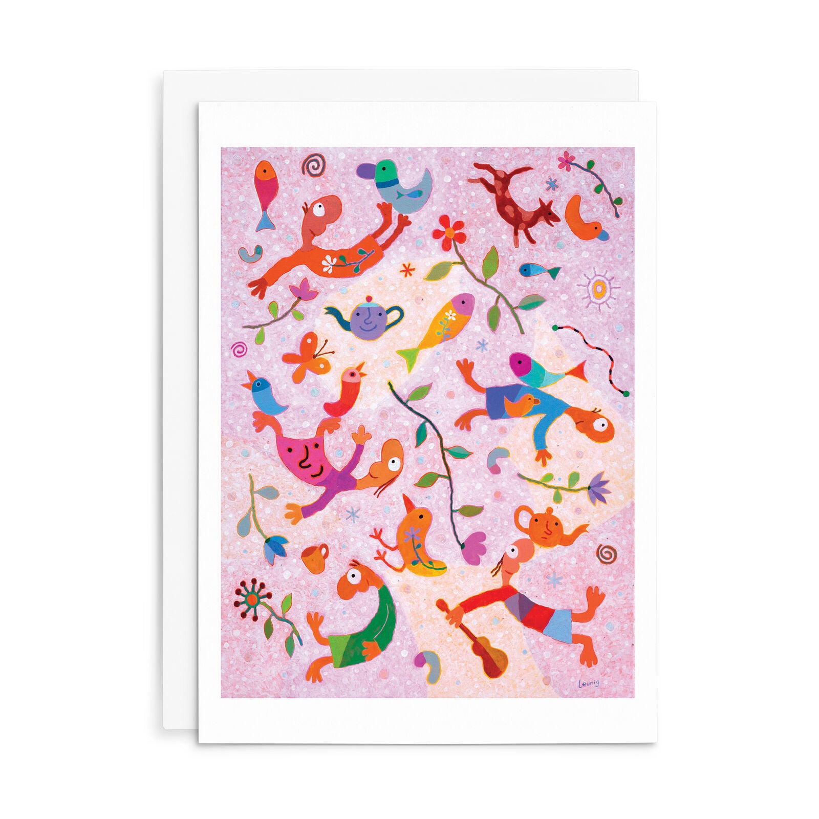 Leunig All Occasions Greeting Card - The Woes Of The Whirled