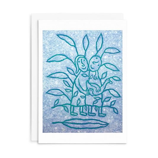 Leunig All Occasions Greeting Card - Family Portrait