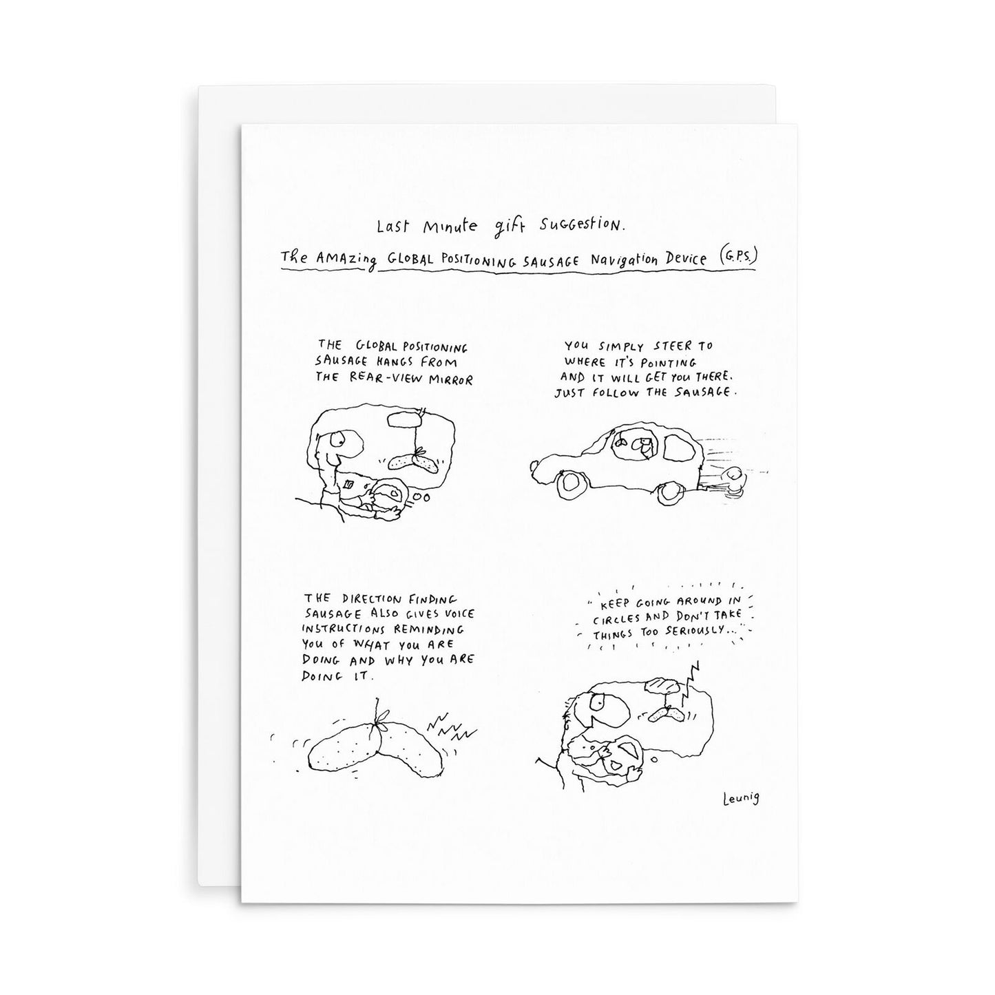 Leunig All Occasions Greeting Card - Last Minute Gift Suggestion