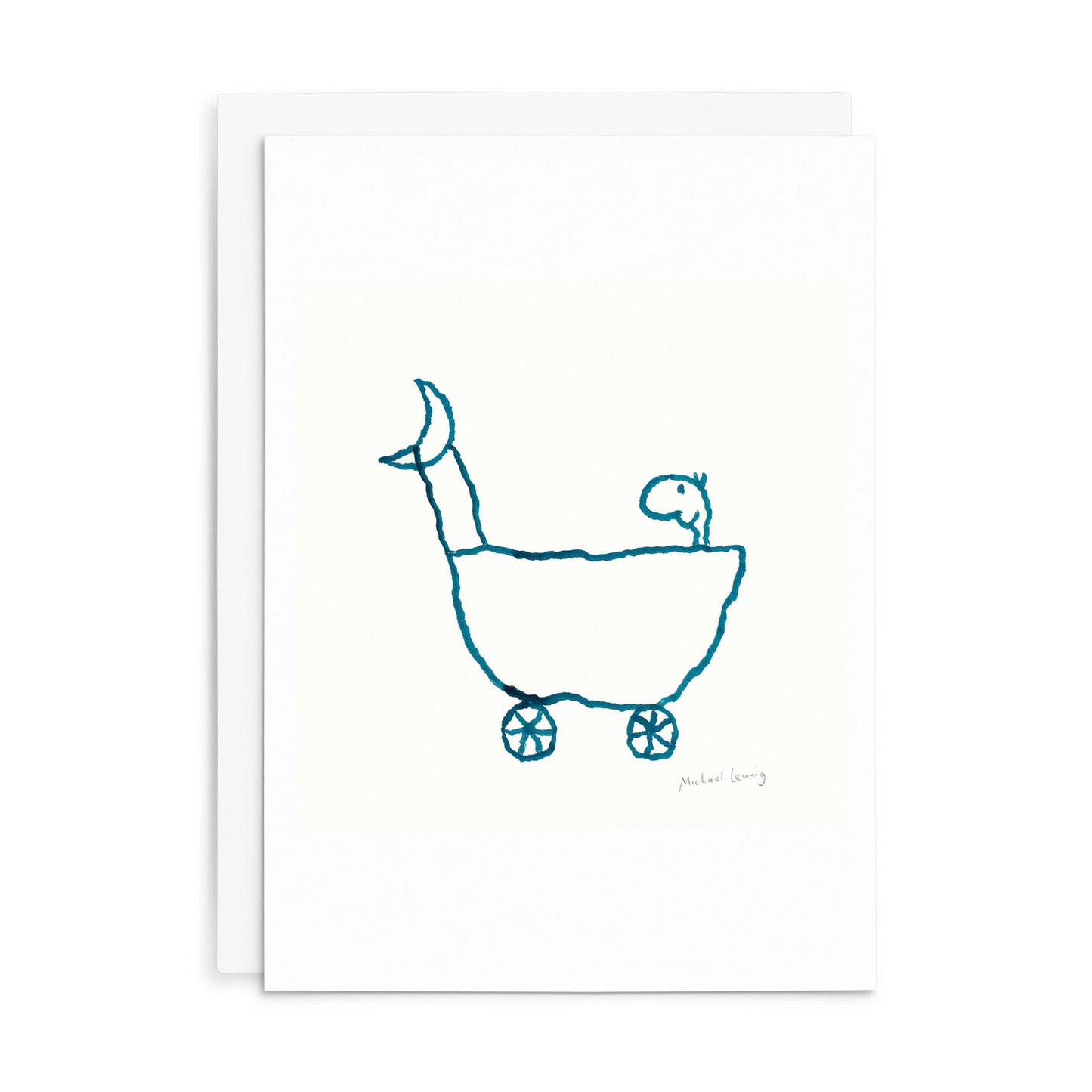 Leunig All Occasions Greeting Card - Mother Moon