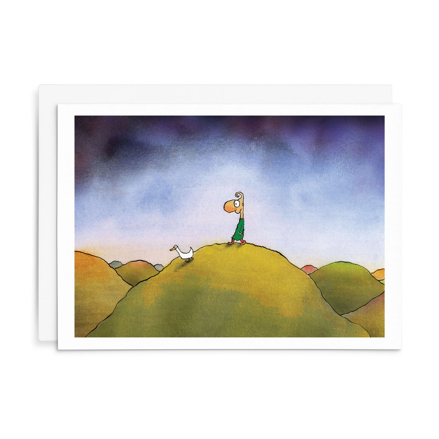 Leunig All Occasions Greeting Card - Wandering