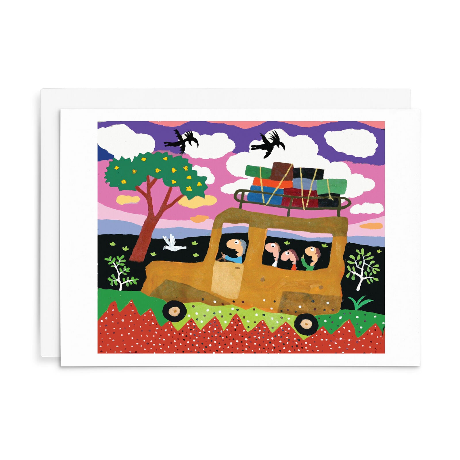 Leunig All Occasions Greeting Card - Corrugation Road