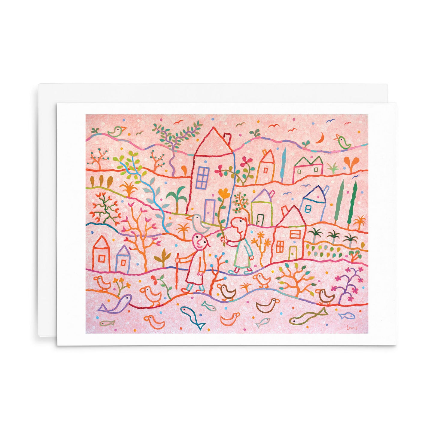 Leunig All Occasions Greeting Card - Wonderland