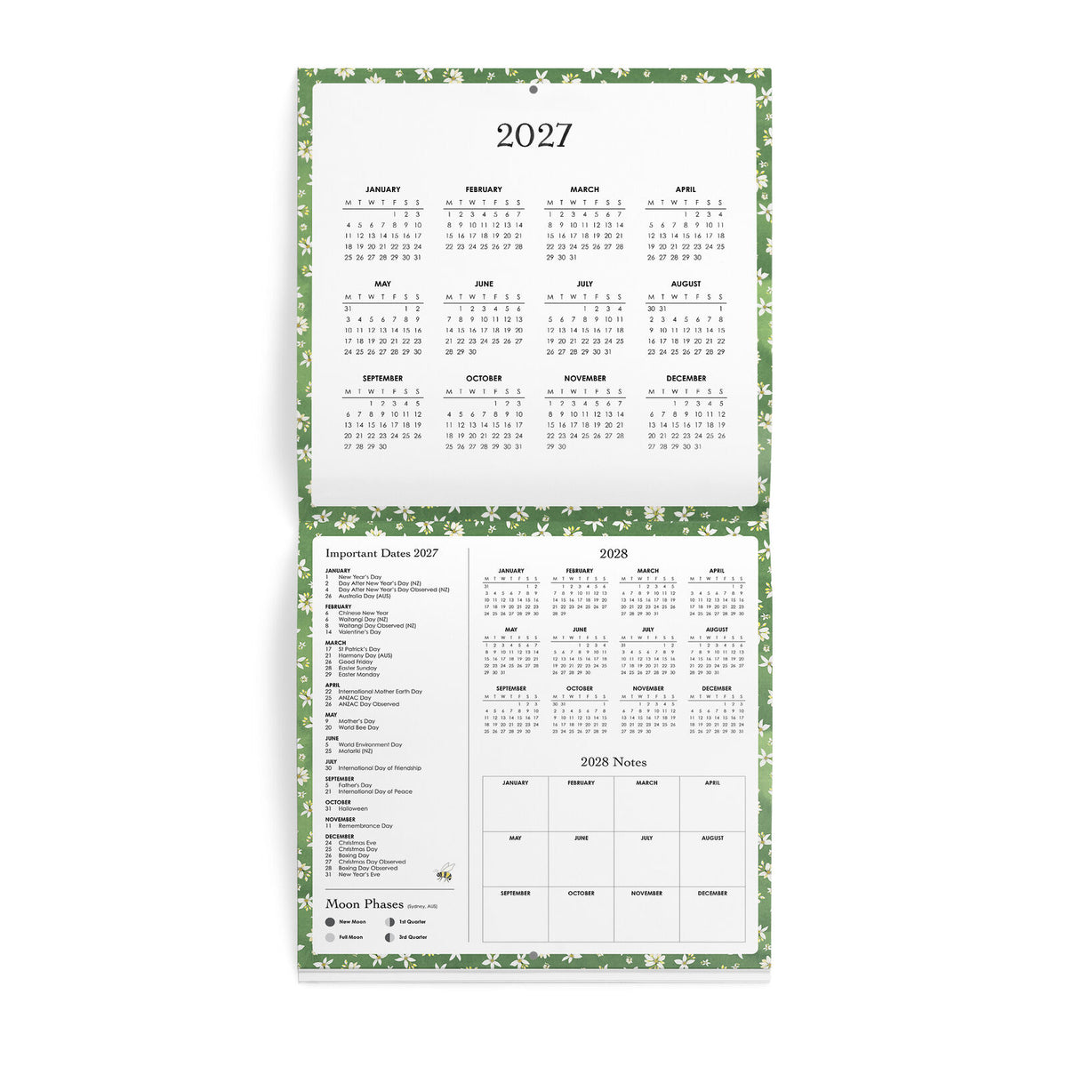 Affirmations 2027 Nature Wall Calendar