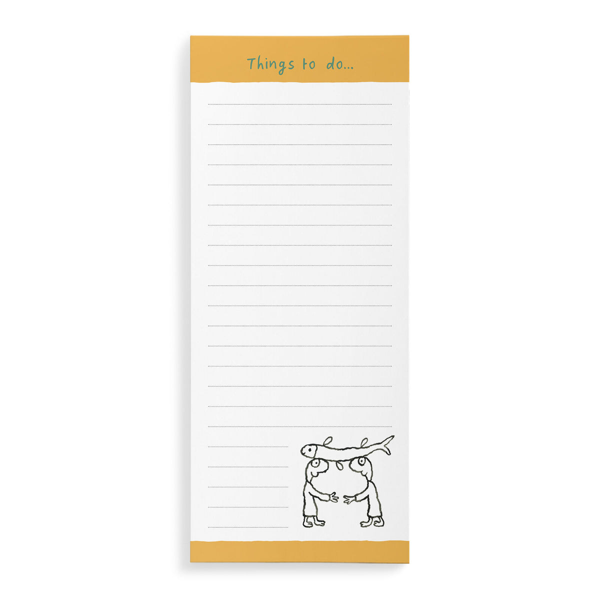 Leunig Magnetic List Notepad Reading