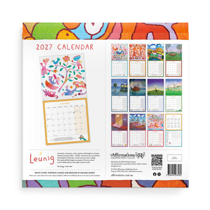 Leunig 2027 Wall Calendar Square