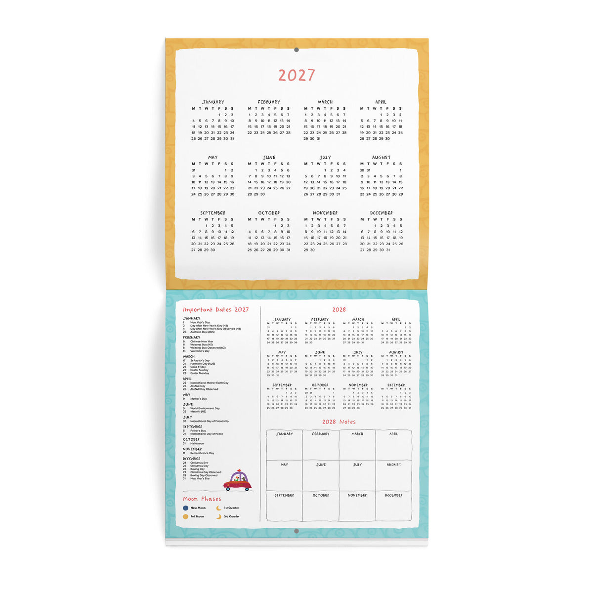 Leunig 2027 Wall Calendar Square