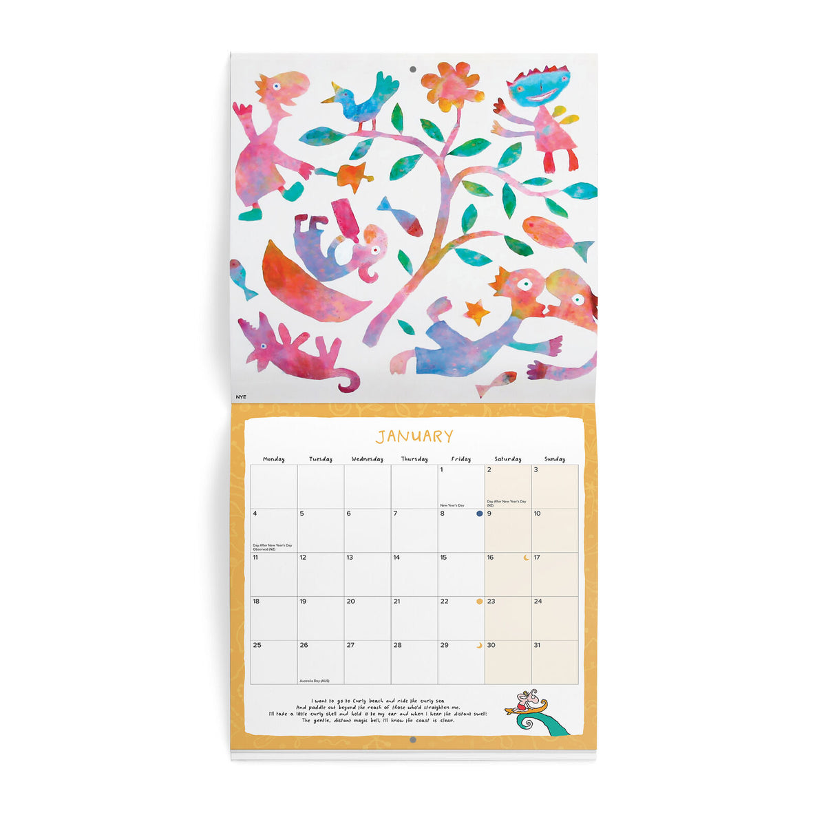 Leunig 2027 Wall Calendar Square