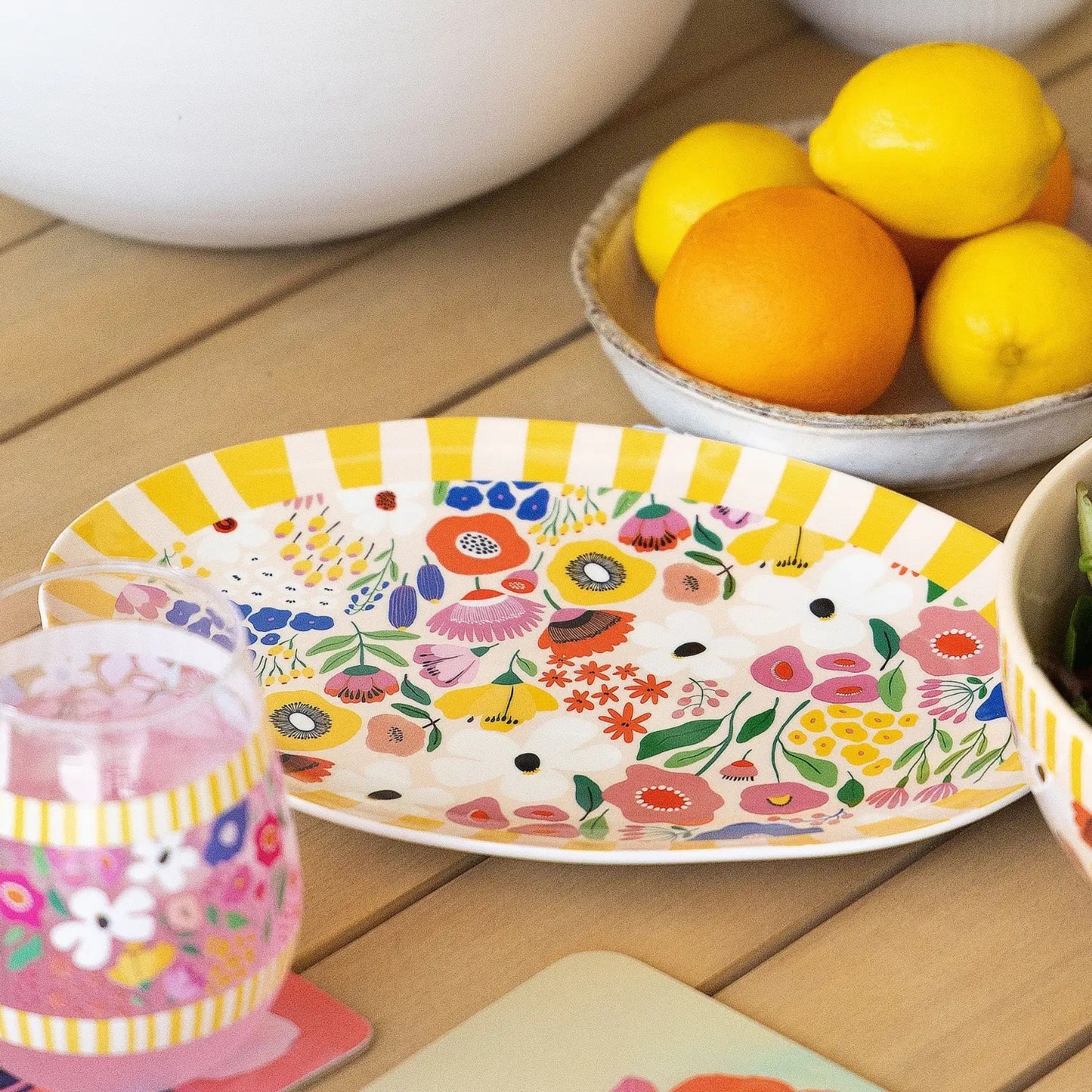 Billie Ceramic Serving Plate