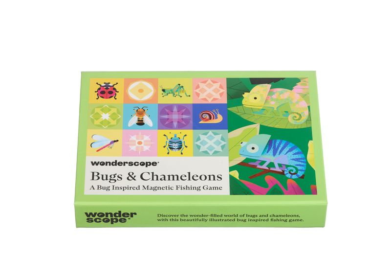 Wonderscope Bugs And Chameleons Fishing Game