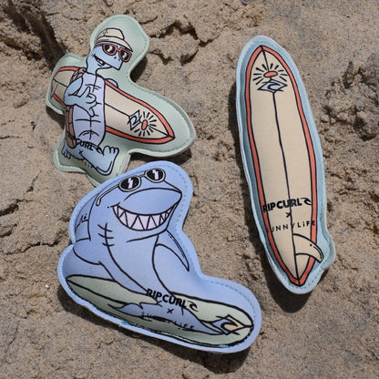 Sunnylife Dive Buddies Shred Turtle Aqua Set Of 3