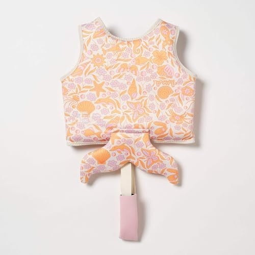 Sunnylife Kids Swim Vest 1-2 | Ocean Magic Pink 3d