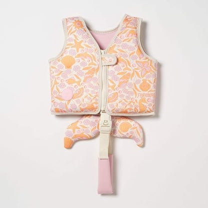 Sunnylife Kids Swim Vest 1-2 | Ocean Magic Pink 3d