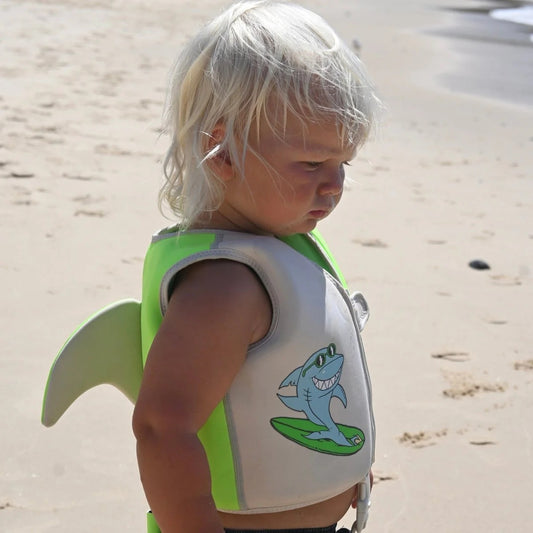 Sunnylife Kids Swim Vest 1-2 Shred Shark