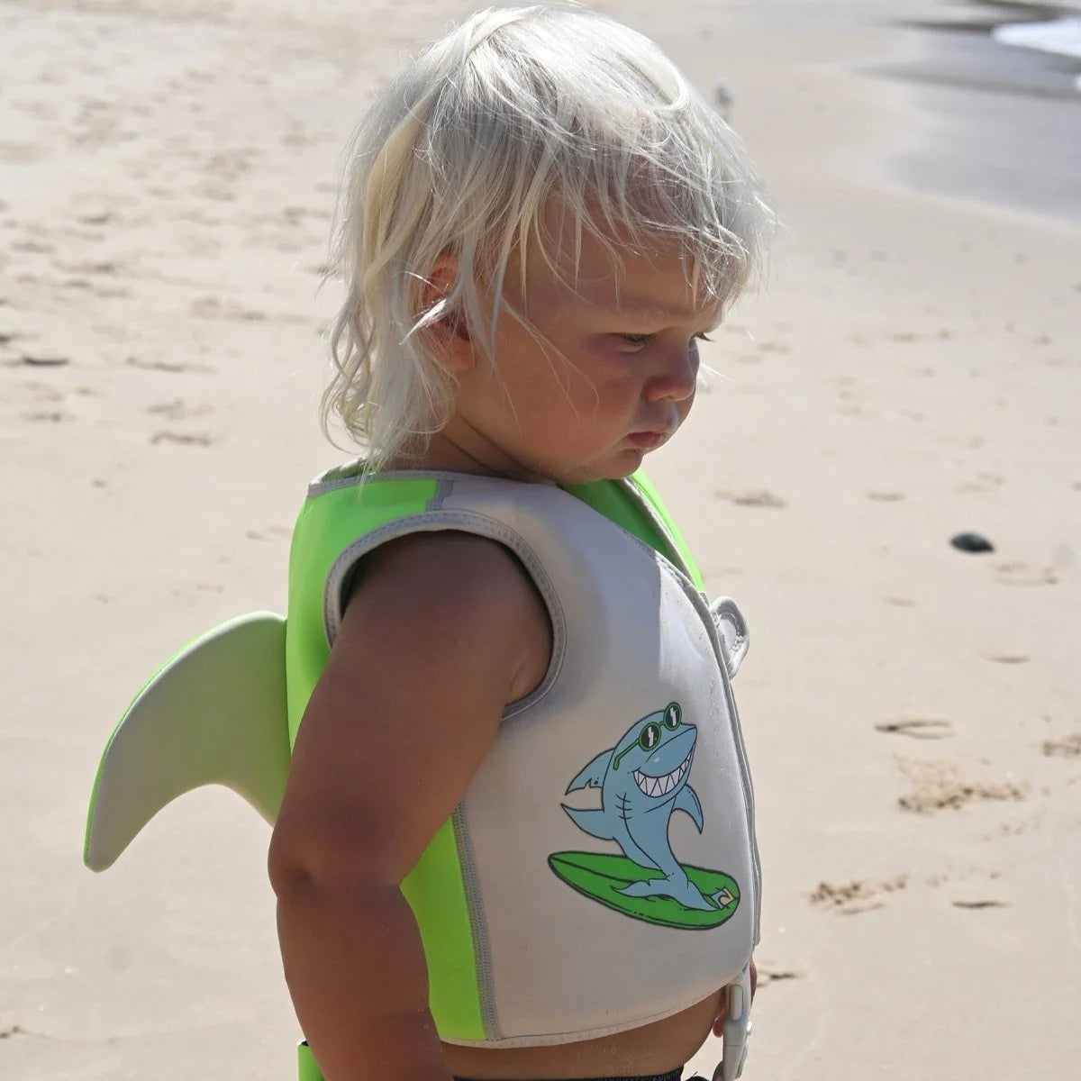 Sunnylife Kids Swim Vest 2-3 Shred Shark