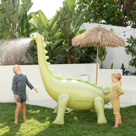 Sunnylife Dino Giant Sprinkler Into The Wild Khaki/green