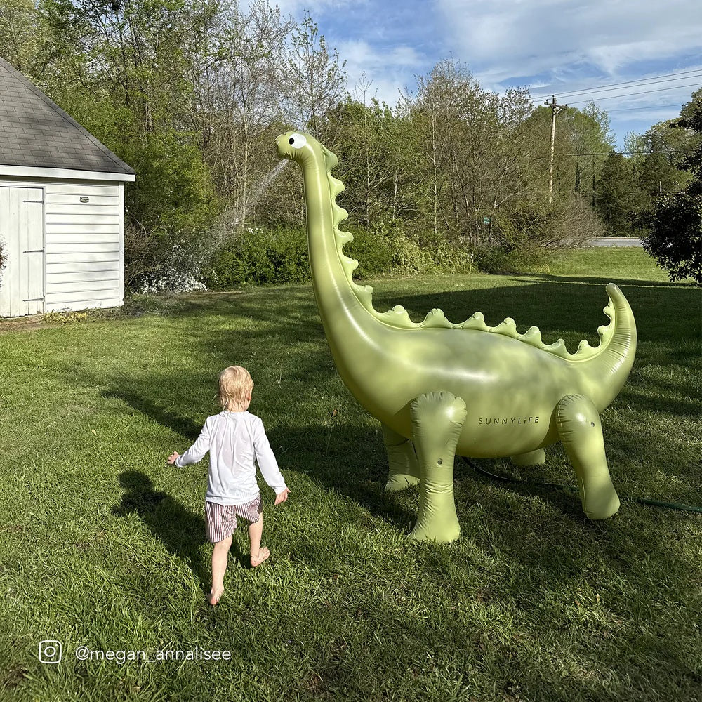 Sunnylife Dino Giant Sprinkler Into The Wild Khaki/green