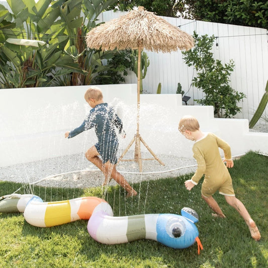Sunnylife Inflatable Snake Sprinkler Into The Wild Multi Clr