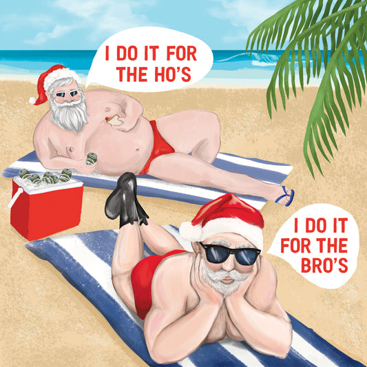 Greeting Card Hos And Bros