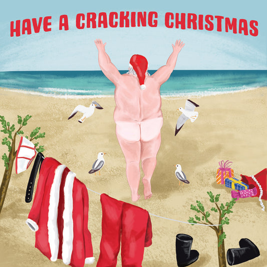 Greeting Card Cracking Christmas