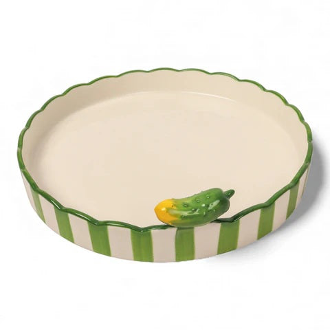 Seaview Stoneware Dill Small Dish - La La Land