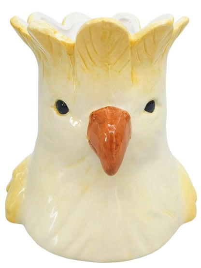 Perdy Parrot Planter Yellow 13cm