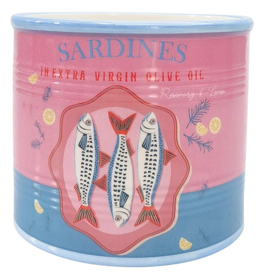 Sardines Can Planter Pink 12cm