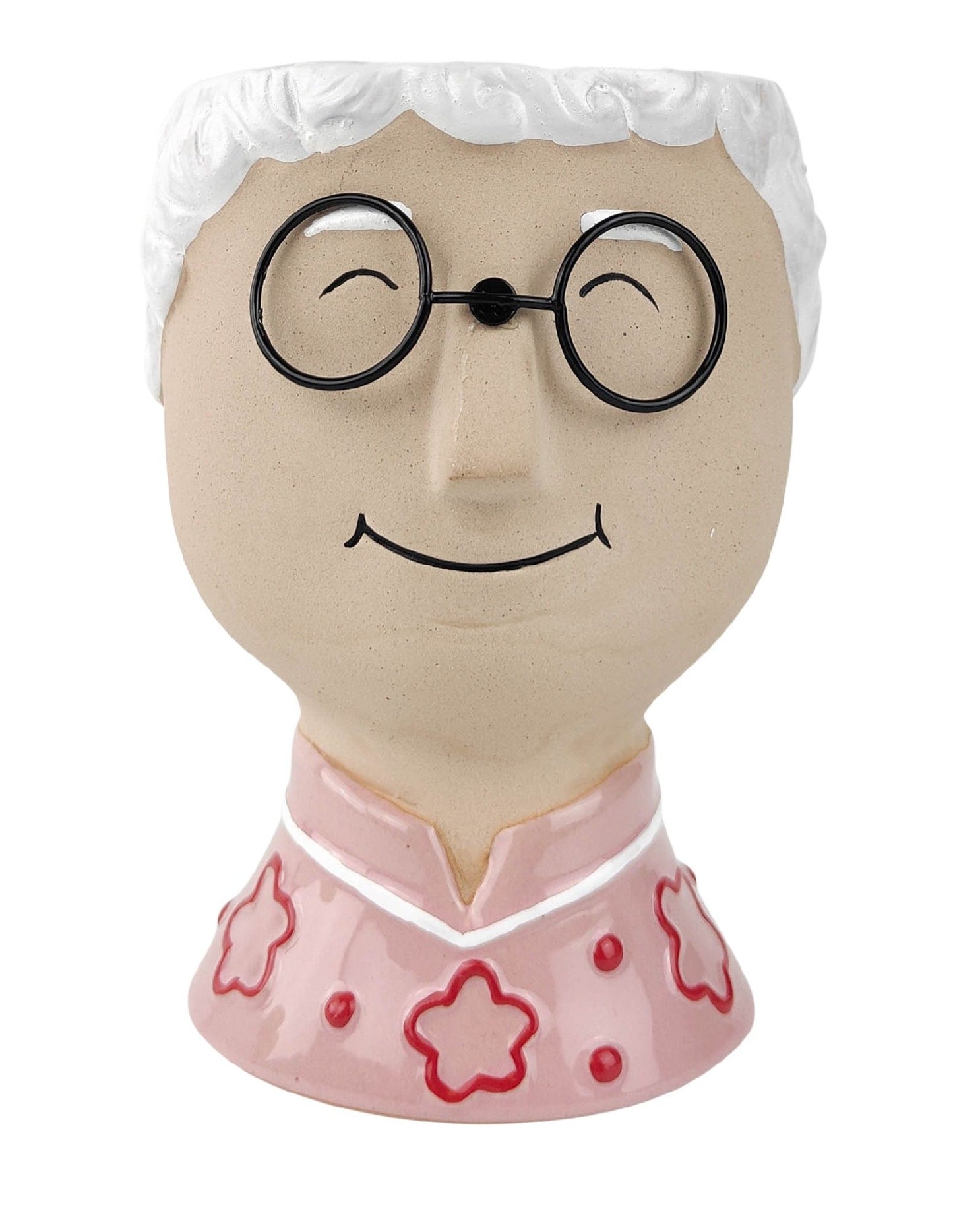 Sale Grandma Planter Light Pink 16cm
