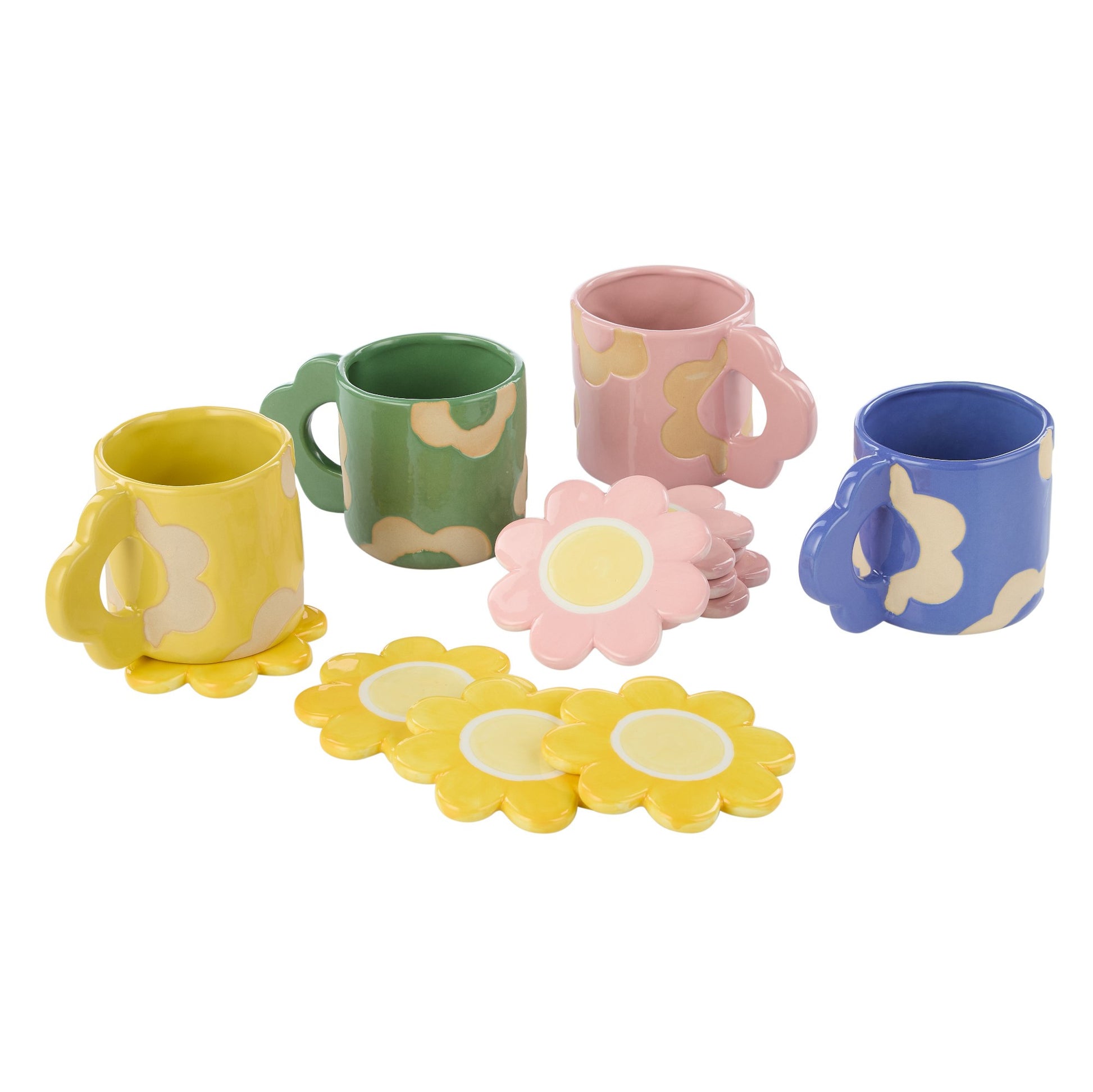 Emporium Posy Flower Mug Pink